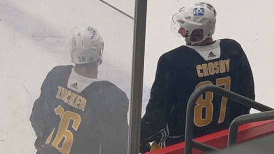 Skate report: Crosby rejoins teammates on ice, in 'terrific shape' taken in Cranberry, Pa. (Penguins)